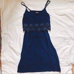 Navy blue dress